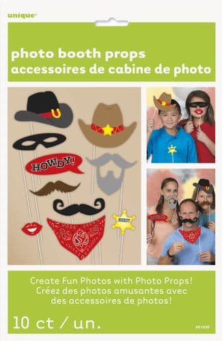 Western Photo Props 10pc