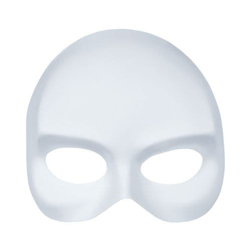White Mask 1/2 Face