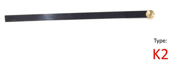 128mm x 7mm Longcase Pendulum Suspension Spring. (K2)
