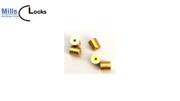 Brass Clock Bushes 4.0mm-4.1mm x 0.8mm x 4mm (116134)