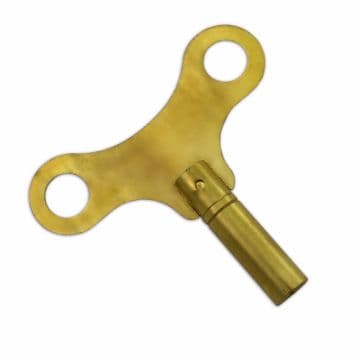 Brass Clock Key (2.0mm -5.75mm)