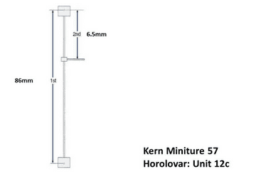 Kern Miniature 57 (unit 12C) 400 Day Suspension Complete Unit