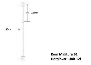 Kern Miniature 61 (unit 12f) 400 Day Suspension Complete Unit