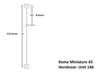 Koma Miniature 65 (Unit 14b) 400 Day Suspension Complete Unit