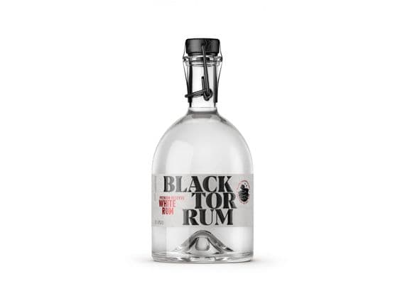 Black Tor Premium Organic White Rum 70cl 40% abv