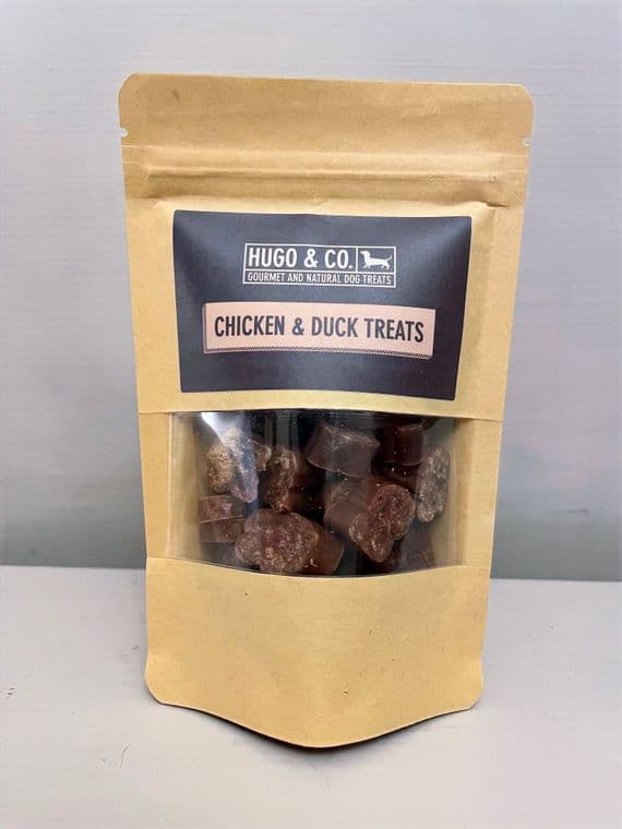 Chicken & Duck Training Treats 75g | Hugo & Co Dog Treats