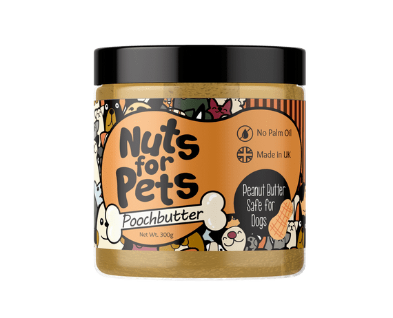 Nuts for Pets Original Pooch Butter - Peanut Butter for Dogs 350g