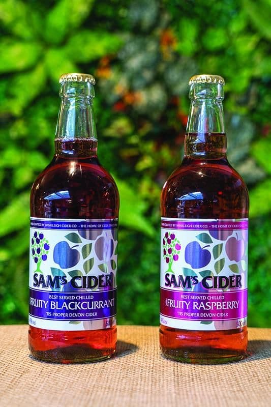 Sam's Fruity Ciders 4% abv Mixed Case of 12