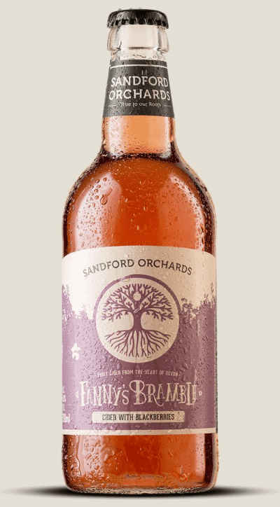 Sandfords Orchard Fanny's Bramble Cider 4% 500ml