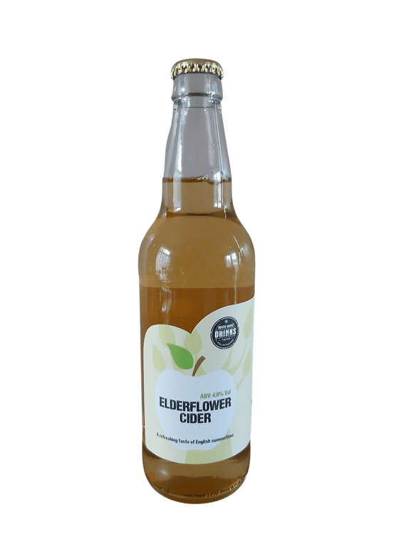 South Hams Brewery Elderflower Cider 4% Best Before 22/9/21