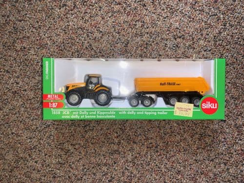 JCB with Dolly and Tipping Trailer