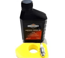 Briggs and Stratton Sprint 375 Late Type Engine Full Service Kit (Air Filter, Oil and Spark Plug)