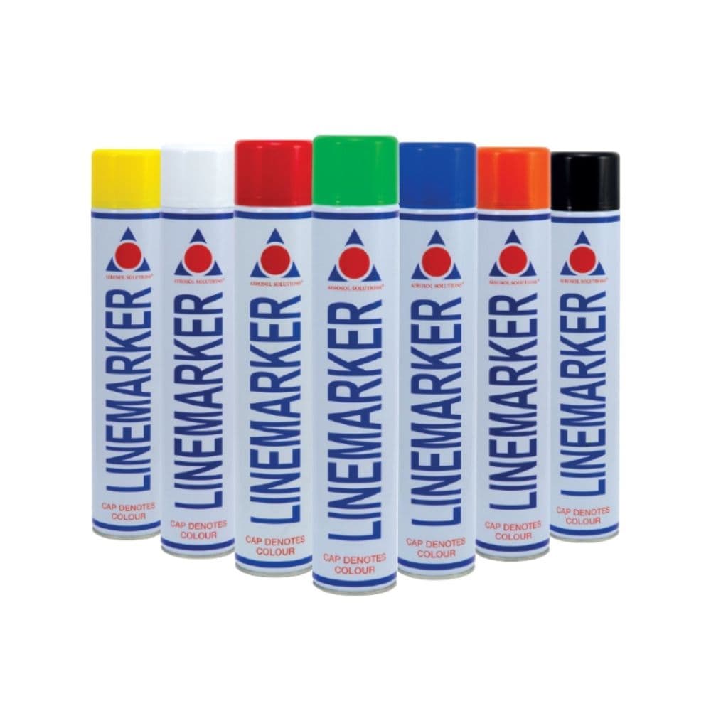 Line Marker Spray Paint (Box of 6 cans) - BEST SELLER