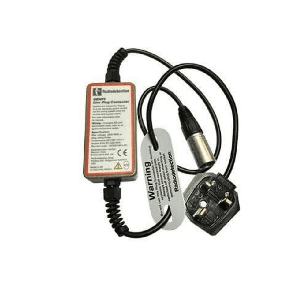 Radiodetection  Live Plug Connector (3 Wire) - UK Plug