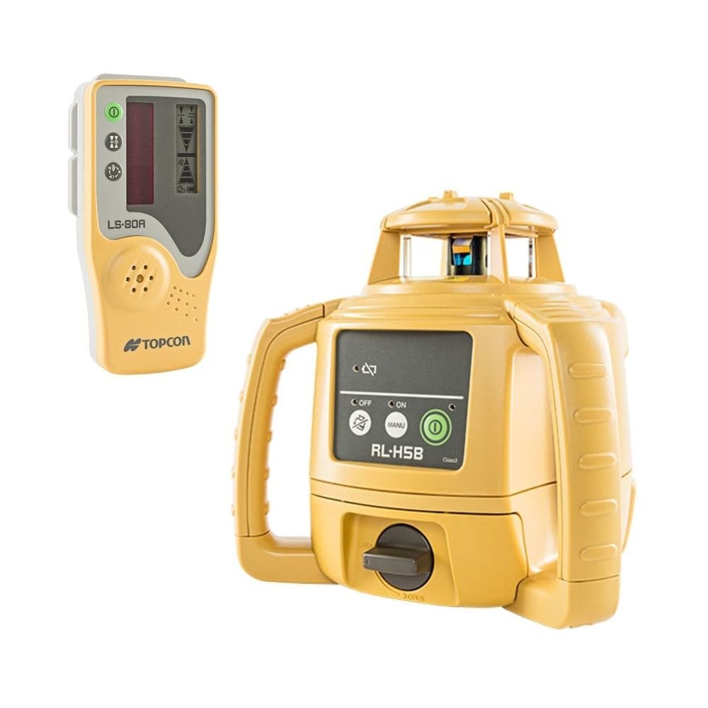 Topcon RL-H5B Laser Level with LS-80 Receiver - Great Value