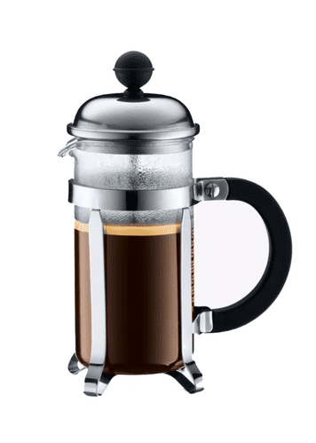BODUM CHAMBORD COFFEE MAKER 3 CUP STAINLESS STEEL