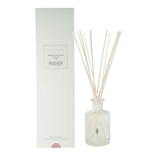 TRUE GRACE VILLAGE SCENTED REEDS ROOM DIFFUSER MOROCCAN ROSE