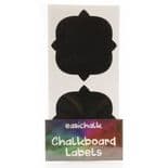 12 Large Compass Chalkboard Labels