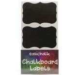 12 Large Fancy Chalkboard Labels