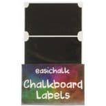 12 Large Ticket Chalkboard Labels