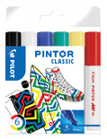 Classic Colours Pack of Medium Pilot Pintor Paint Markers