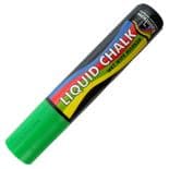 Green Rainbow chalk 15mm Broad Nib Liquid Chalk Marker