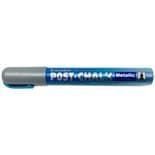 Metallic Blue Zig Postchalk Wet Wipe Chalk Marker