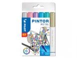 Metallic Colours Pack of Extra Fine Pilot Pintor Paint Markers