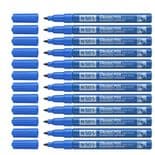 Pentel N50S Blue Fine Permanent Marker Pack of 12
