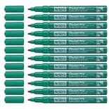 Pentel N50S Green Fine Permanent Marker Pack of 12