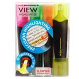 Promark View Highlighters Pack of 4