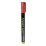 Red 1mm Wet Wipe Securit Chalk Marker