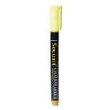 Yellow 1mm Wet Wipe Securit Chalk Marker