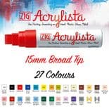 Zig Acrylista 15mm Paint Markers