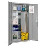 COSHH Janitorial Cabinet - 4 Shelves