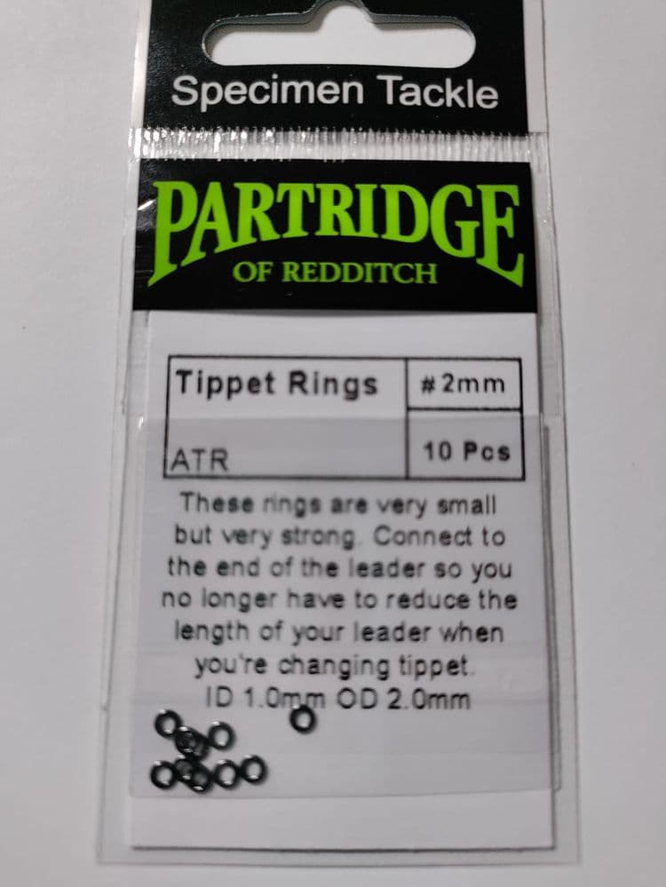 Partridge Tippet Rings 2mm