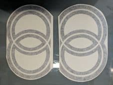 Gilera Rings (air Vent size) stickers/Decals