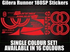 Gilera Runner 180 SP Large Decals/Stickers 50 70 125 172 183 210