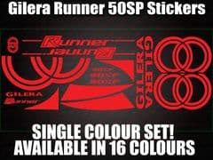Gilera Runner 50 SP Large Decals/Stickers 50 70 125 172 183 210
