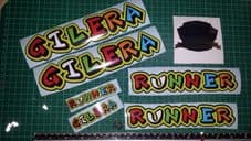 Gilera Runner Decal/Stickers EXCLUSIVE VALENTINO ROSSI SYLE sp vx fx vxr 125 172