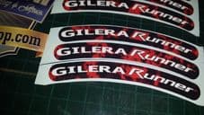 Gilera Runner Rim tape Wheel stickers EXCLUSIVE 50, 125. 172, 180 183 sp vx st B