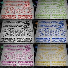 Peugeot speedfight 2 Decals/Stickers