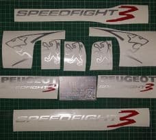Peugeot speedfight 3 Decals/Stickers