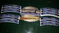 Peugeot speedfight Rim tape Wheel stickers EXCLUSIVE 50 70 100 SF1 SF2 SF3 RS A