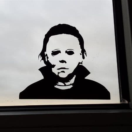 Scary Michael Myers Decal