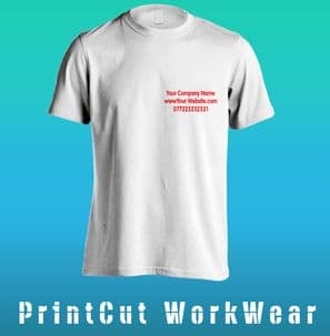 WorkWear- Basic Printed T Shirt
