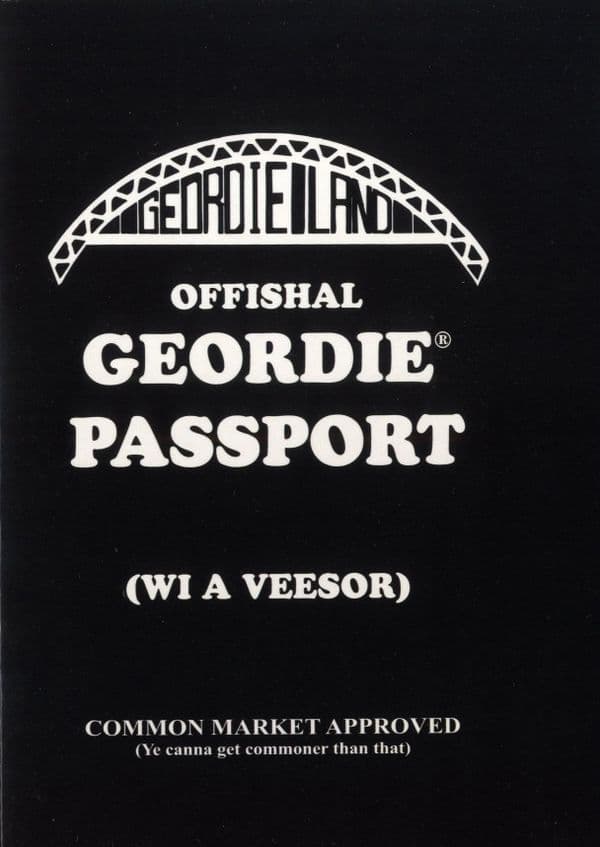 Offishal Geordie Passport