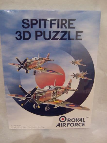 3D Spitfire Foam Puzzle Plane