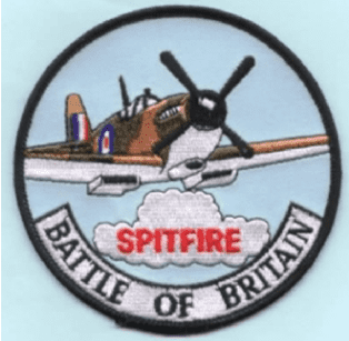 BBMF Spitfire Embroidered Badge