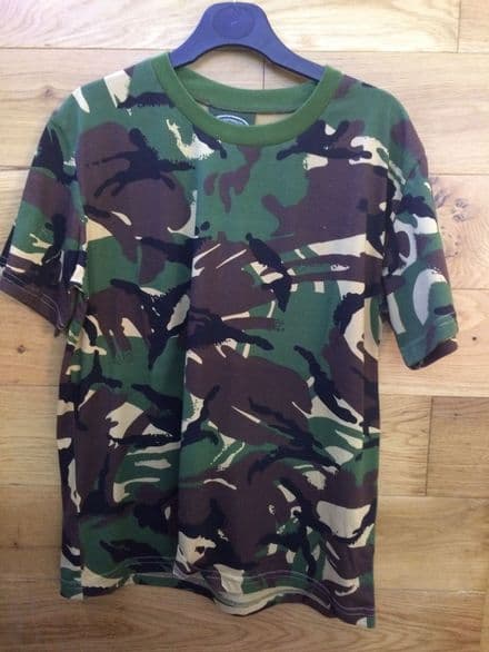 Children's Army Camouflage T-Shirt